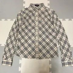 BURBERRY LONDON 長袖シャツ ノバチェック ベージュ バーバリー