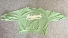 RAY CASSIN オリーブグリーン トレーナー 洗濯済み