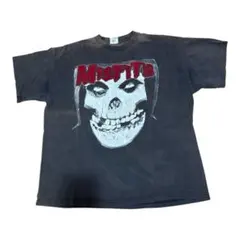 90s MISFITS ミスフィッツ バンT L 両面スカル 蓄光プリント - メルカリ