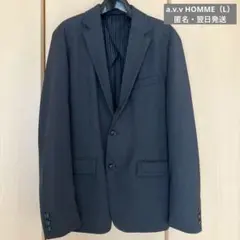 a.v.v HOMME テーラードジャケット ダークグレー L