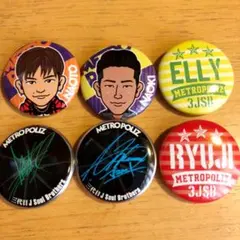 三代目 MP 缶バッチセット