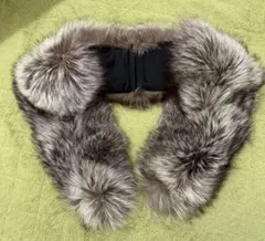 SAGA FOX ファーショール ブラウン系 振袖用