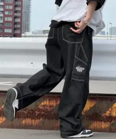 kutir デニムパンツ ブラックのサムネイル