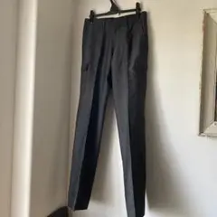 グレー カーゴパンツ 2ポケット