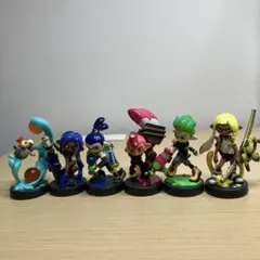 amiibo スプラトゥーン　6体