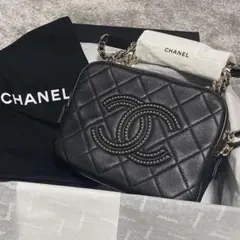 CHANELBEAUTEショルダーバッグブラックノベルティ♡チェーンおまけ付き