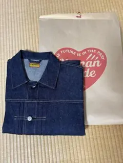 シンゴマン最安値　新作　HUMAN MADE ダークデニムジャケット L HUMAN MADE（Gジャン/デニムジャケット）のフリマアイテム一覧