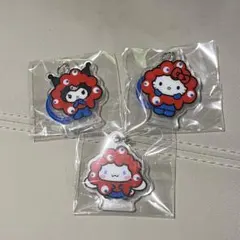 関西万博　ミャクミャク　なりきりアクリルチャーム　サンリオ　ガチャ