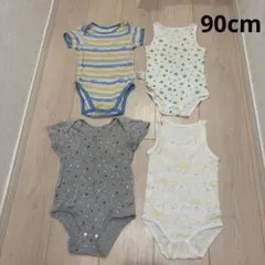 90 ロンパース 4枚 セット ベビーザらス UNIQLOのサムネイル