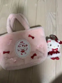 サンリオ　ハローキティ　当たりくじ　トートバッグ　マスコット