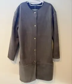 zara ボンディング　コート　ファーコート