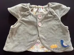 プチジャム 90 リバーシブルベスト グリーン