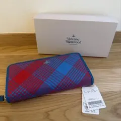 新品未使用 Vivienne Westwood チェック柄 長財布