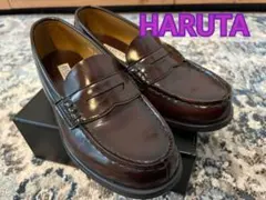 【美品】HARUTA ARVIN 4505 24.5cm 3E　コインローファー