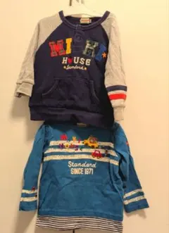 タロ様専用　MIKI HOUSE 長袖トップス 90cm 2点セット