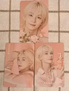 ジョンハン シャンプー & honey JEONGHAN トレカ 3枚