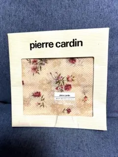 pierre cardin PARIS 花柄ハンカチ