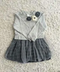 アプレレクール チュールスカート付きワンピース