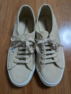 SUPERGA ベージュ スニーカー 39のサムネイル