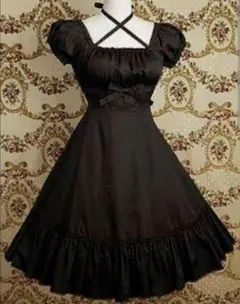 新品　タグ付き　メアリーマグダレン　セントクレアヘッドドレス　カーキ　ゴスロリ Select Shop 【ドレス2点セット】メローレースAラインロングドレス