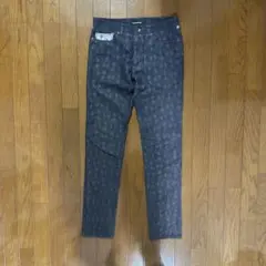 semantic design Diamond柄 光沢 スキニーパンツ 00sのサムネイル