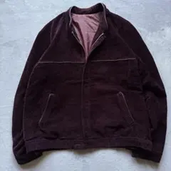 00’s vintage コーデュロイ ブルゾン ジップアップ レトロ 古着のサムネイル