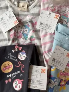 アンパンマン キャラクターTシャツ・パンツセット 80cm