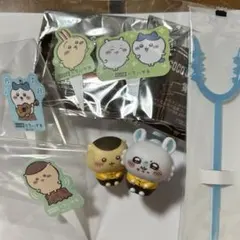 即日発送 ココス ちいかわ くりまんじゅう　モモンガとピック4枚