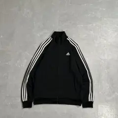 00s old adidas トラックジャケット ベッケンバウアー 古着 黒 M 