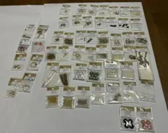【新品未開封】パーツクラブ ハンドメイド パーツ 大量 まとめ売り 金具 練習用