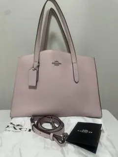 coach コーチ ハンドバッグ ピンク フラワープリント