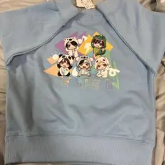 キャラクターイラスト 水色トレーナー