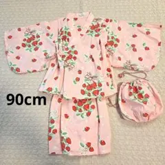 浴衣ドレス 90cm Ribbon Casket ベビー 女の子