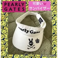 PEARLY GATES♡パーリーゲイツ　可愛い♡サンバイザー