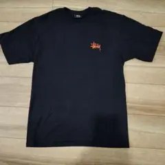 ロー様　美品　Stussy ブラック Tシャツ M　ショーンフォントロゴ