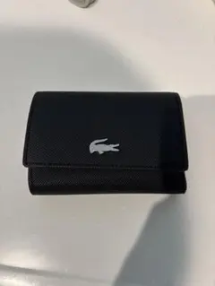 LACOSTE ブラック 三つ折り財布のサムネイル