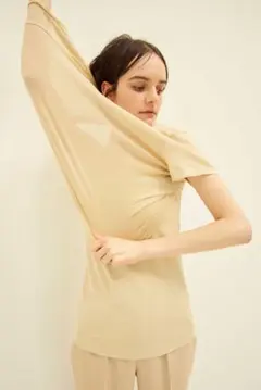 Mila Owen シアー半袖Tシャツデザインキャミセットのサムネイル