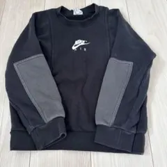 NIKE AIR裏起毛トレーナー ブラック XS 7-8のサムネイル
