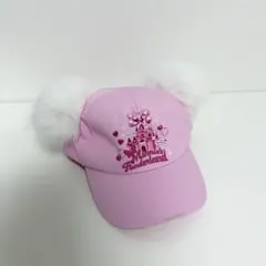 ディズニー　キャップ　耳付き　パルパルーザ　ミニー　ファンダーランド