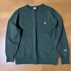 専用★Champion クルーネック スウェット ダークグリーン L