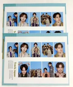 TravisJapan 証明写真　TVガイド　切り抜き