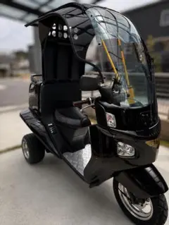 ジャイロキャノピー　マロッシ68cc 側車付軽二輪登録カスタム車両のサムネイル
