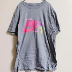 Nike ナイキ 半袖 グレー Tシャツ ユニセックス メンズ ストリートM