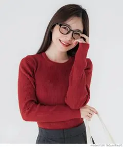 【コカ】 新品タグ付き 極上ニット クルーネック