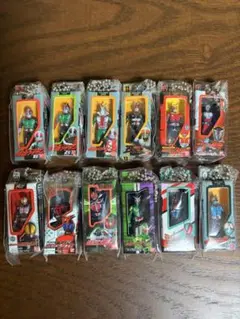 【12種】仮面ライダー ソフビパッケージチャーム コンプリートセット