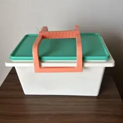 タッパーウェア 10キロキーパー オレンジ 保存容器 TUPPERWARE - メルカリ