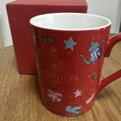 【未使用】GODIVA 2020年クリスマスマグカップのサムネイル