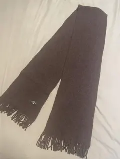 A.P.C. マフラー ダークブラウン(ユニセックス)