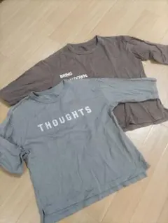 七分袖Ｔシャツ ２枚セット　(130cm)