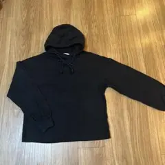 Ray BEAMS ブラック フード付きパーカー